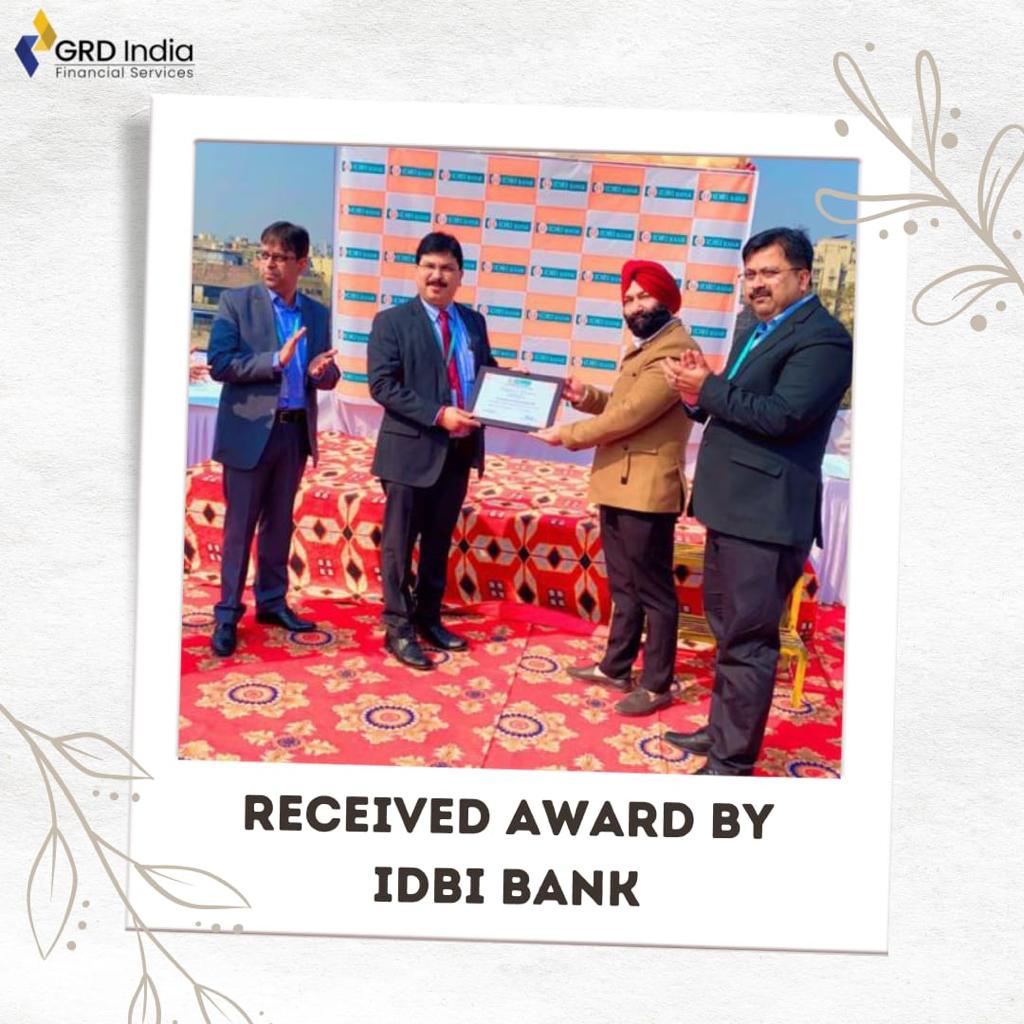 award from IDBI bank Award